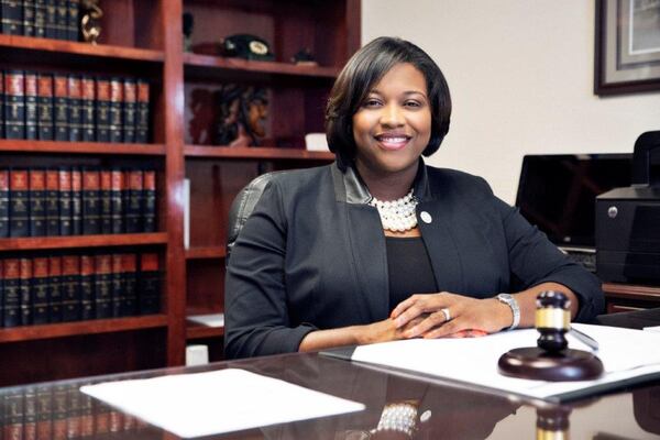 Chief Judge Tiffany Carter Sellers with the City of South Fulton (Photo by Reginald Duncan, Cranium Creation)