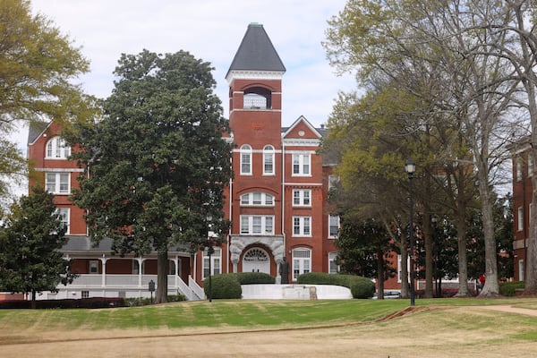 Graves Hall is shown on the Morehouse College campus, Monday, March 18, 2024, in Atlanta. (Jason Getz / jason.getz@ajc.com)