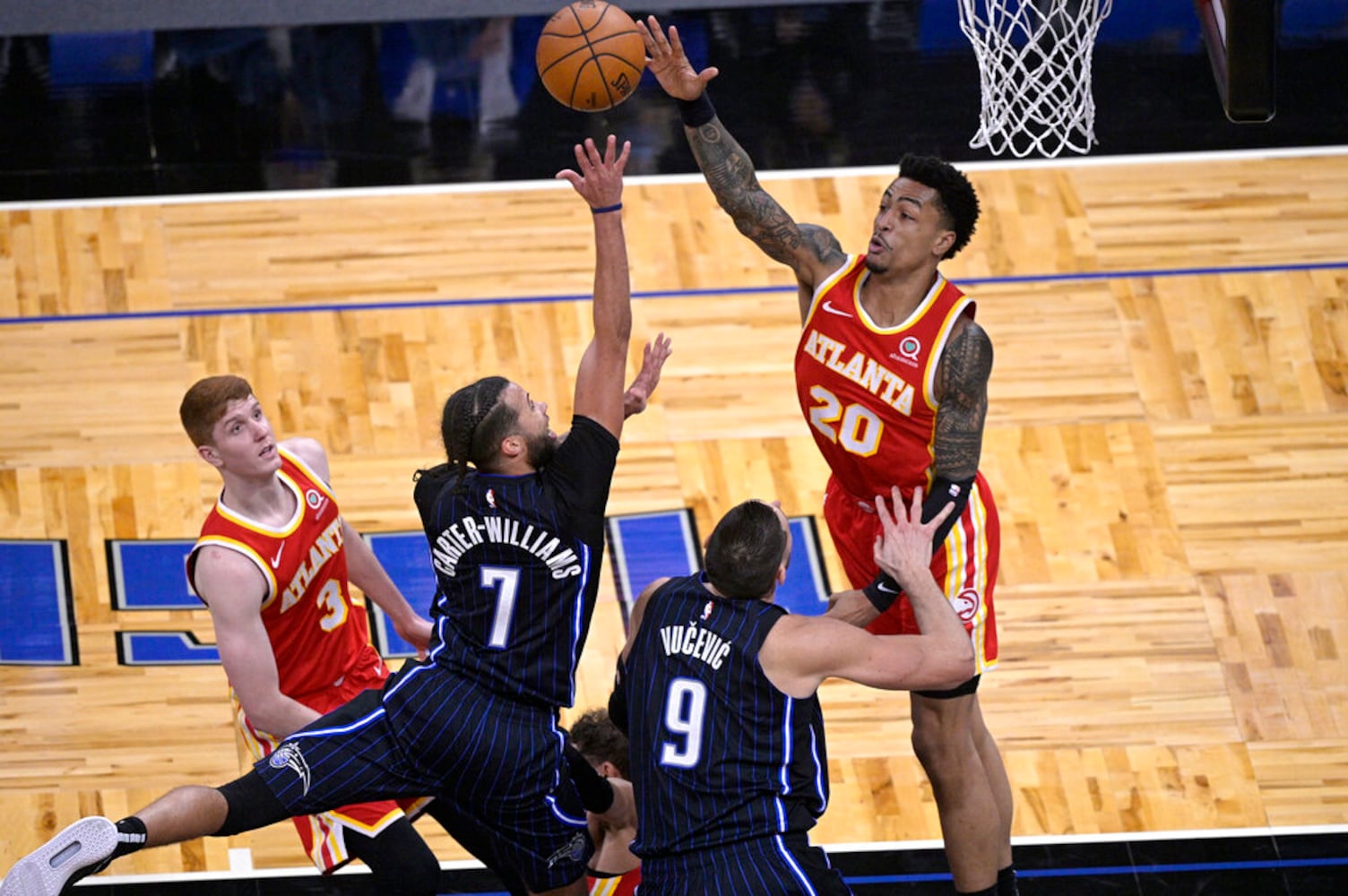 Hawks beat Magic