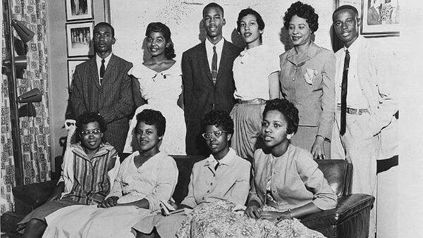 The Little Rock Nine. (Photo: Library of Congress)