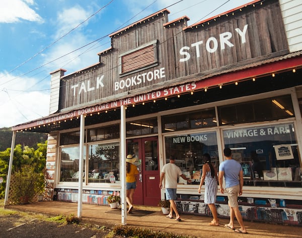 The Talk Story Bookstore bills itself as the westernmost store of its kind in the U.S. 
Courtesy of Tourism Authority/ Ben Ono