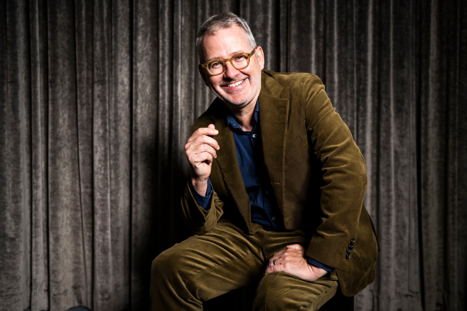 Director Morgan Neville poses for a portrait to promote the film "Piece by Piece" during the Toronto International Film Festival, Monday, Sept. 9, 2024, in Toronto. (Photo by Arthur Mola/Invision/AP)