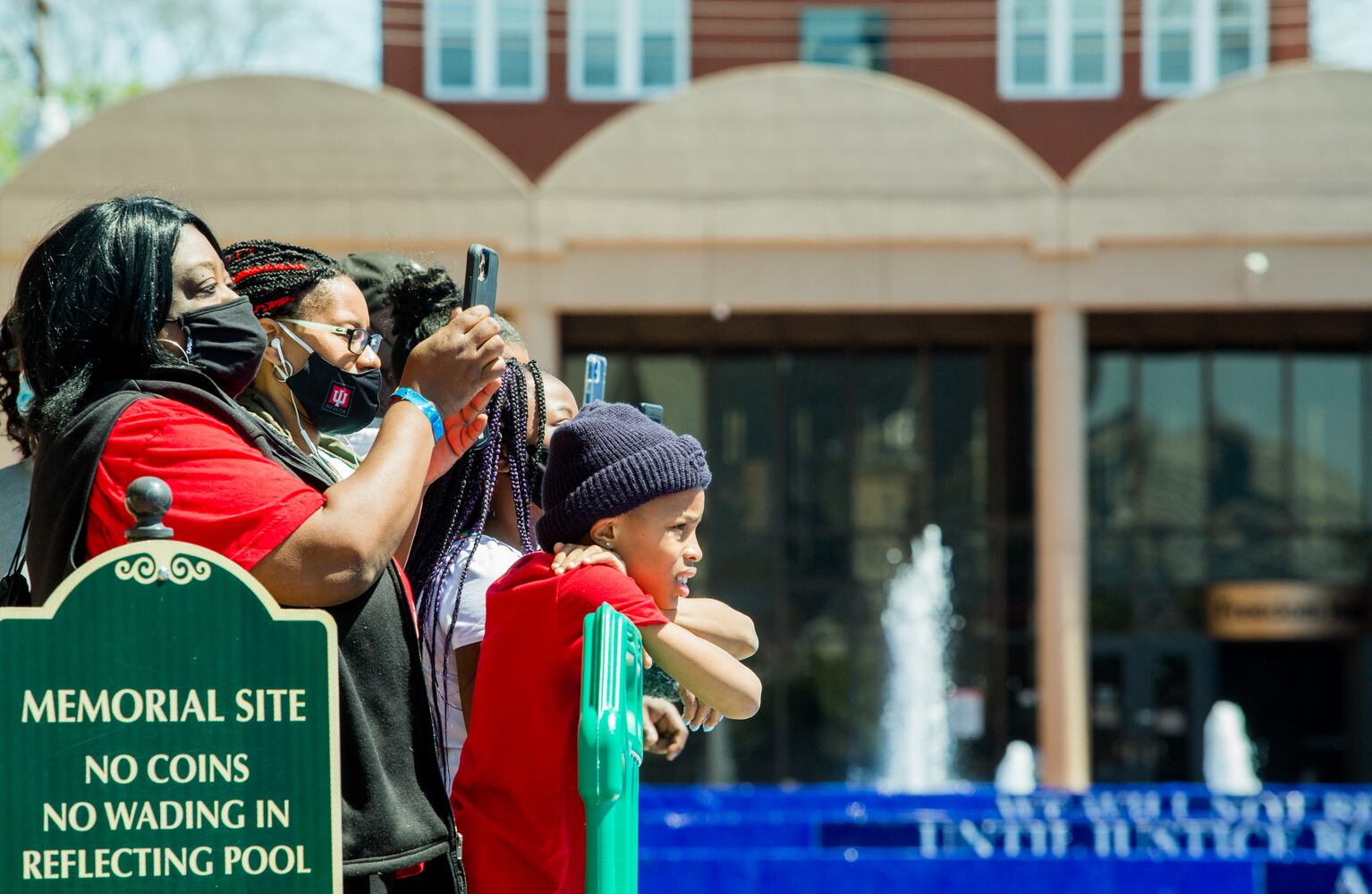 wreath-laying at MLK tomb on 53 anniversary of his death