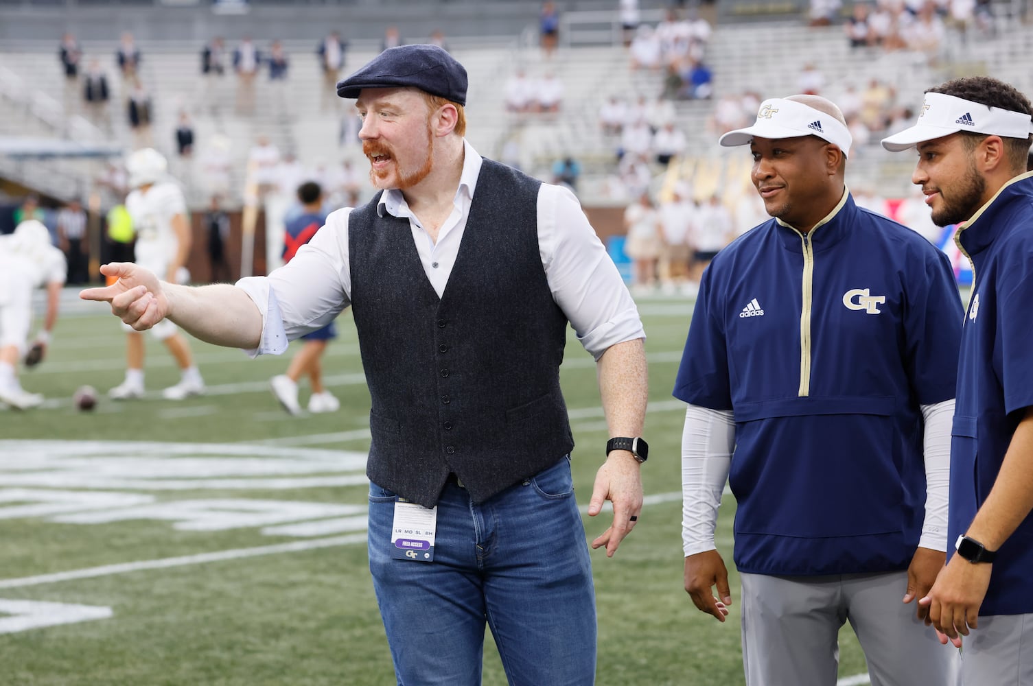 Sheamus at Georgia Tech game