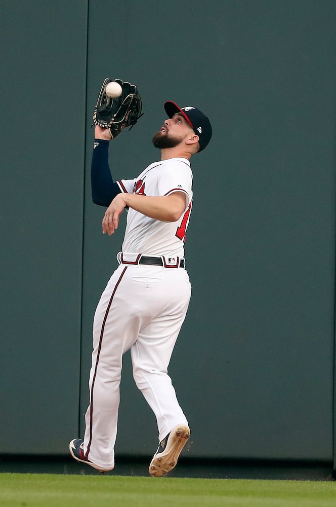 Photos: Braves take on the Red Sox