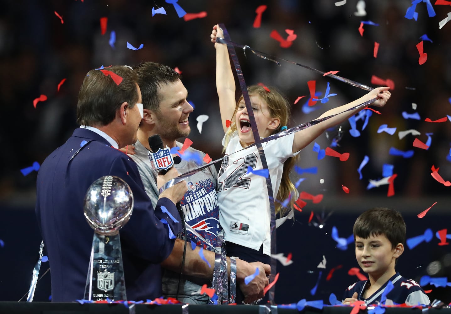 Photos: Celebration and dejection at the Super Bowl