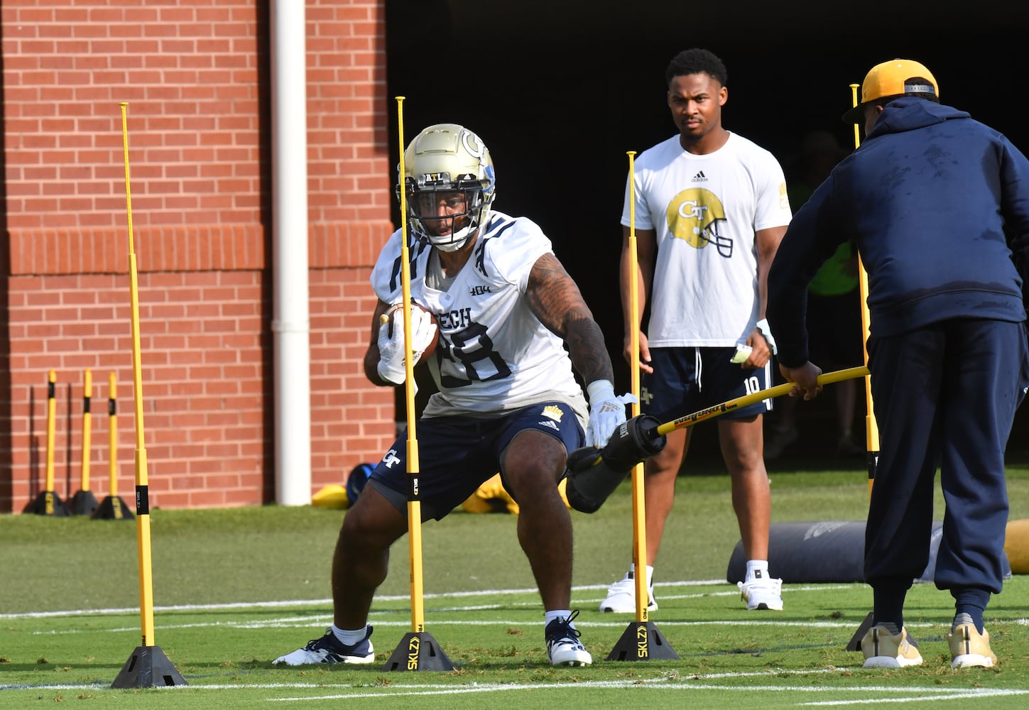 Georgia Tech football practice photo