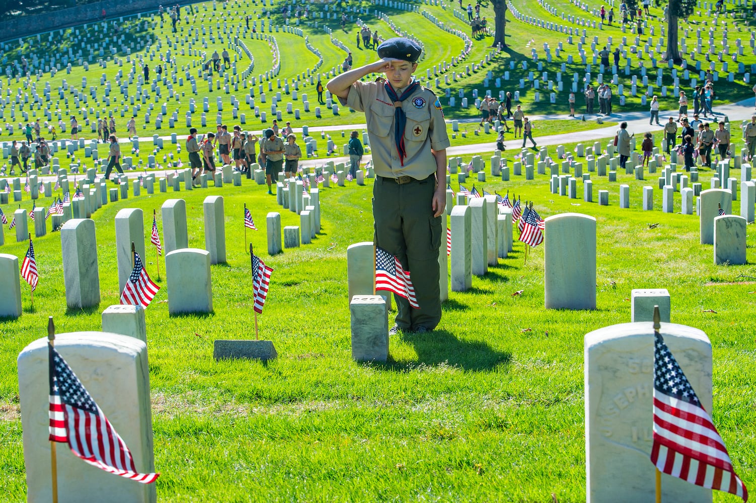 PHOTOS: Memorial Day weekend tradition on hold and remembered