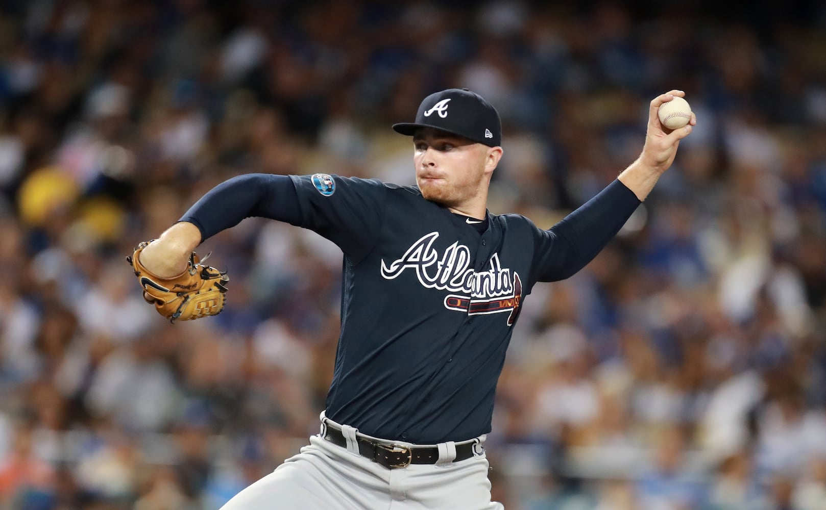 Photos: Braves fall behind Dodgers in playoffs opener