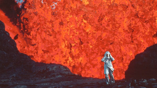 "Fire of Love" is a documentary about late French volcanologists Maurice and Katia Krafft.