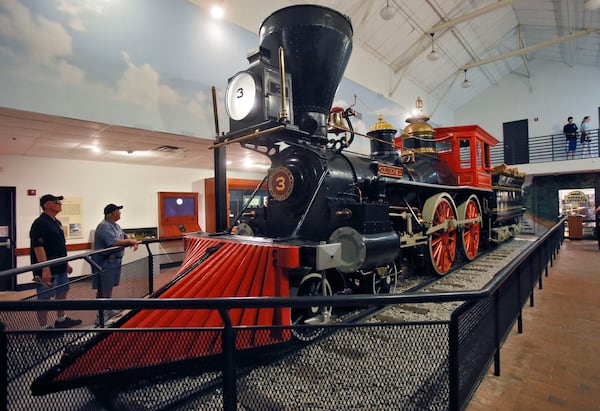 The General, made famous during the Great Locomotive Chase of 1862, is housed at Kennesaw's Southern Museum. BOB ANDRES / BANDRES@AJC.COM