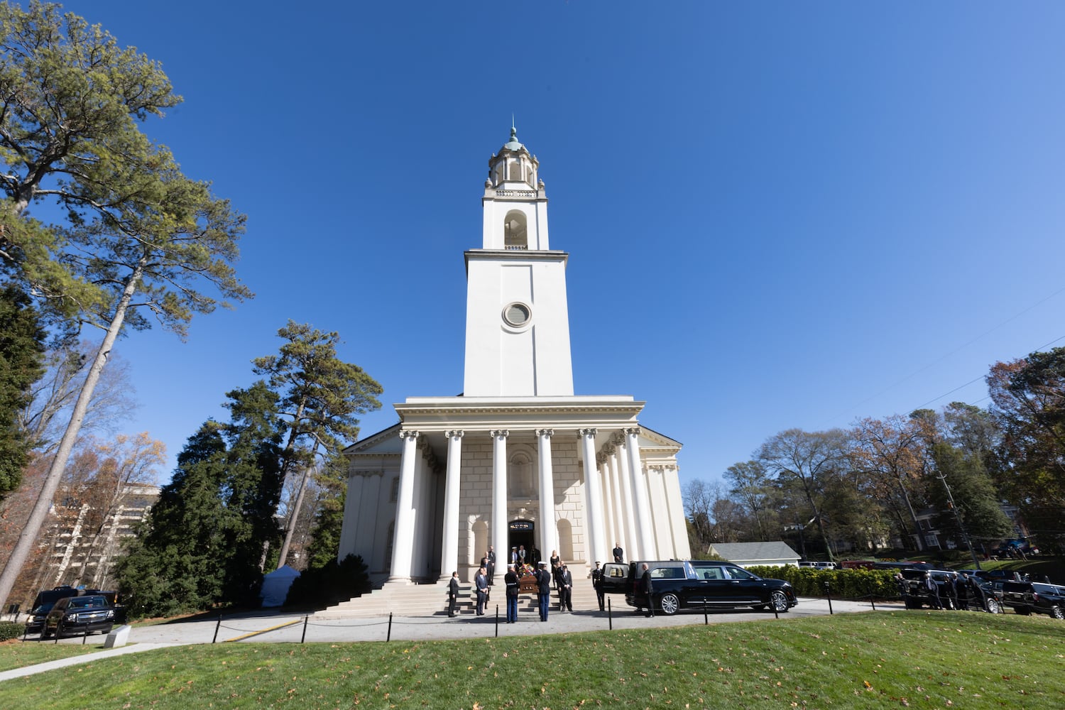 Glenn Memorial lawn