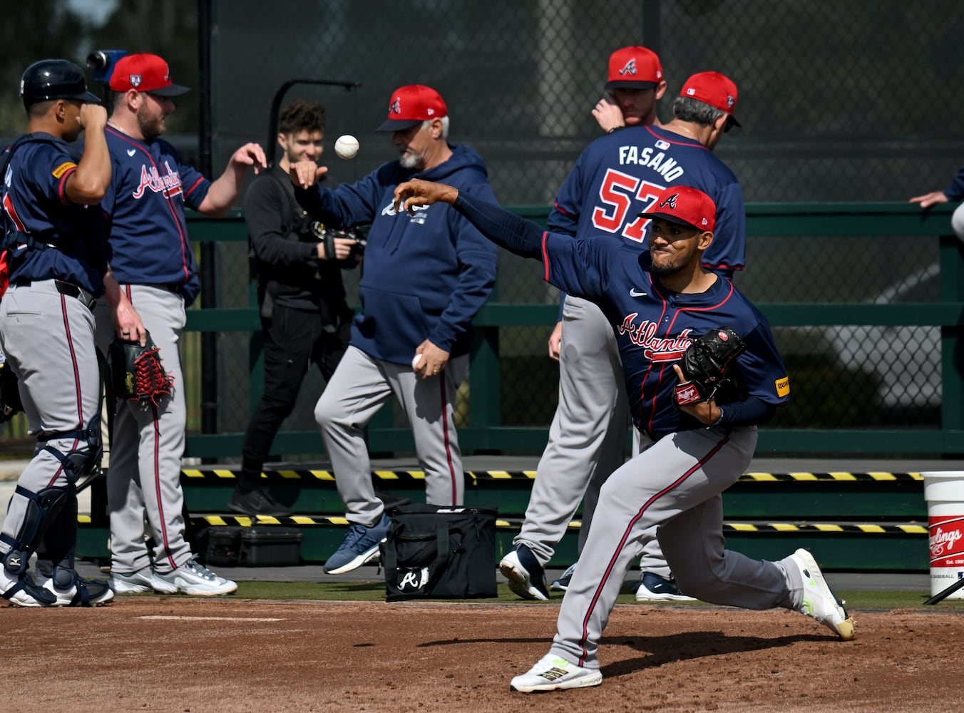 Braves spring training - Day 6