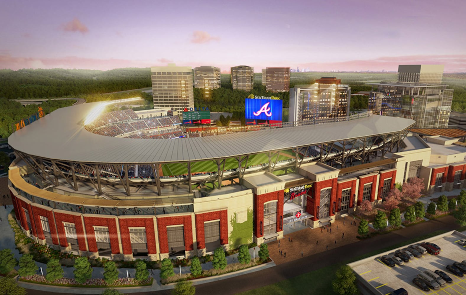 Braves' SunTrust Park