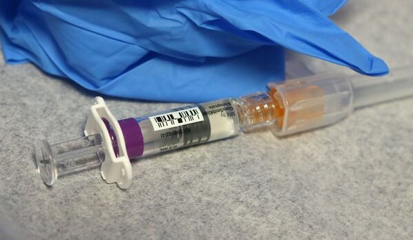 File photo of a flu shot.