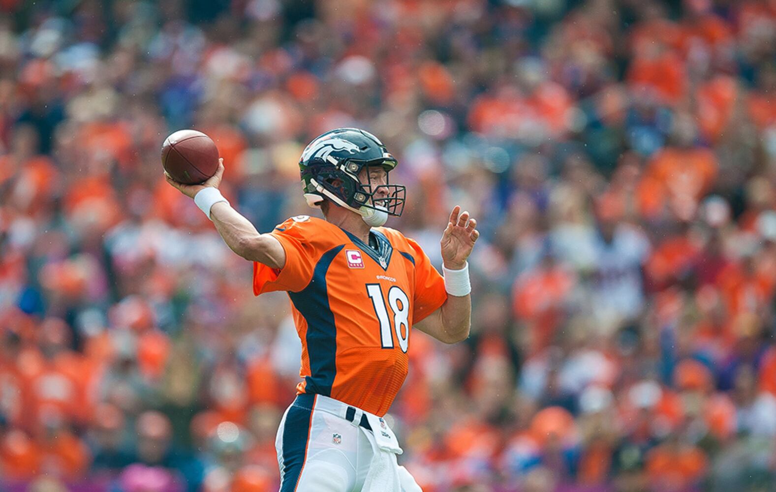 Peyton Manning - Most passing yards