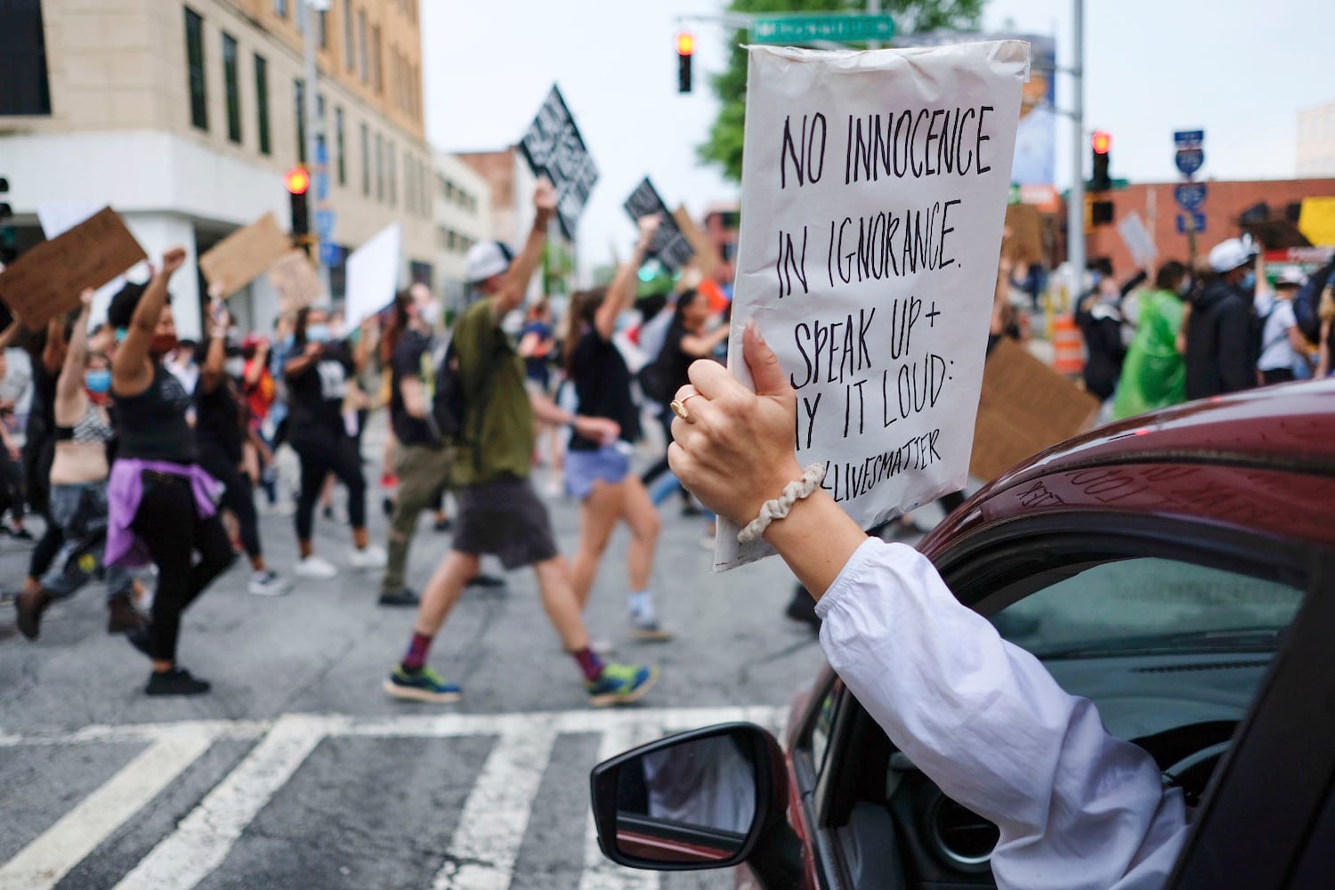 PHOTOS: Eighth day of protests in Atlanta