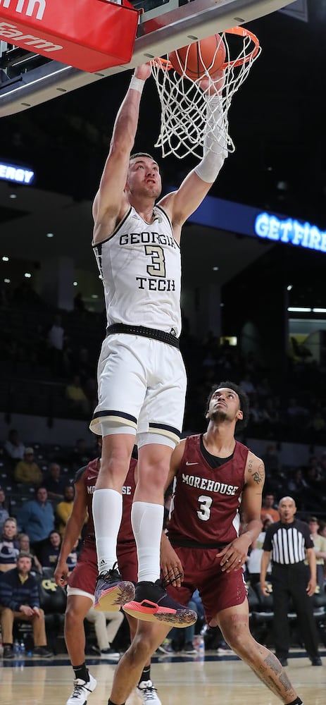 Photos: Georgia Tech cruises past Morehouse