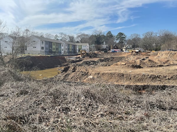 A former landfill on United Avenue is getting a new life as a mixed-use development with the help of tax breaks from Fulton County. The landfill is one of several that closed between 1995 and 1998, had previously been cited for leaking methane gas and leachate, and are nearing the end of the 30-year post-closure monitoring that is mandated by the government. (Nedra Rhone / Nedra.Rhone@ajc.com)