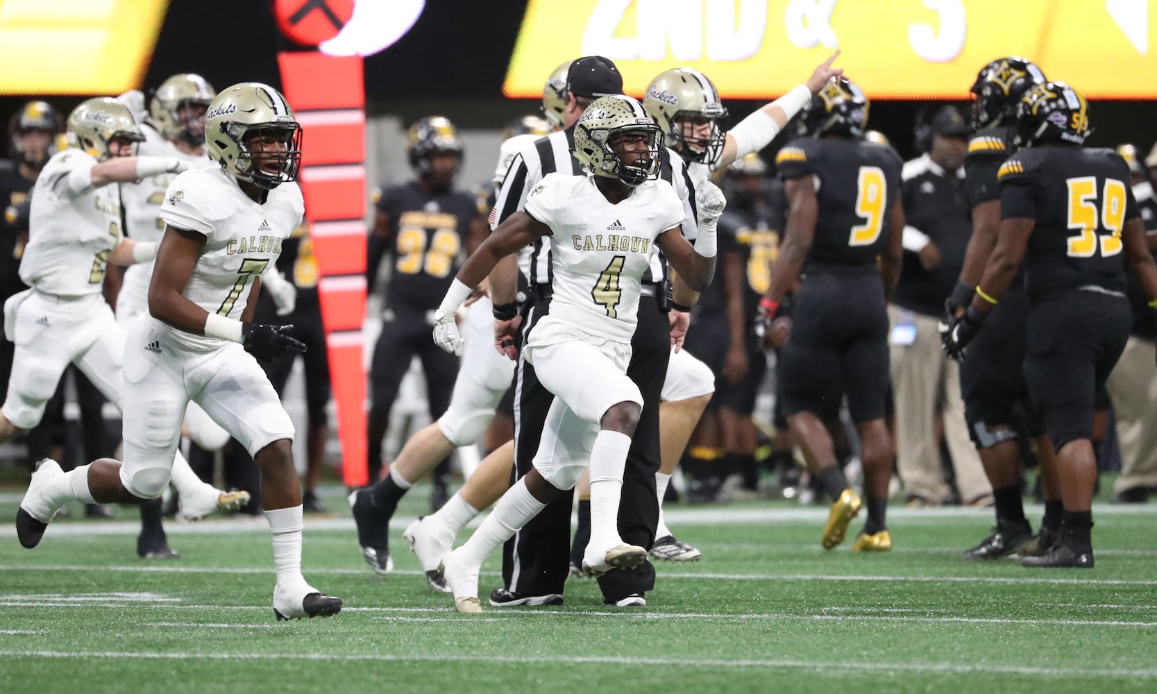 Georgia high school state football finals, Day 1