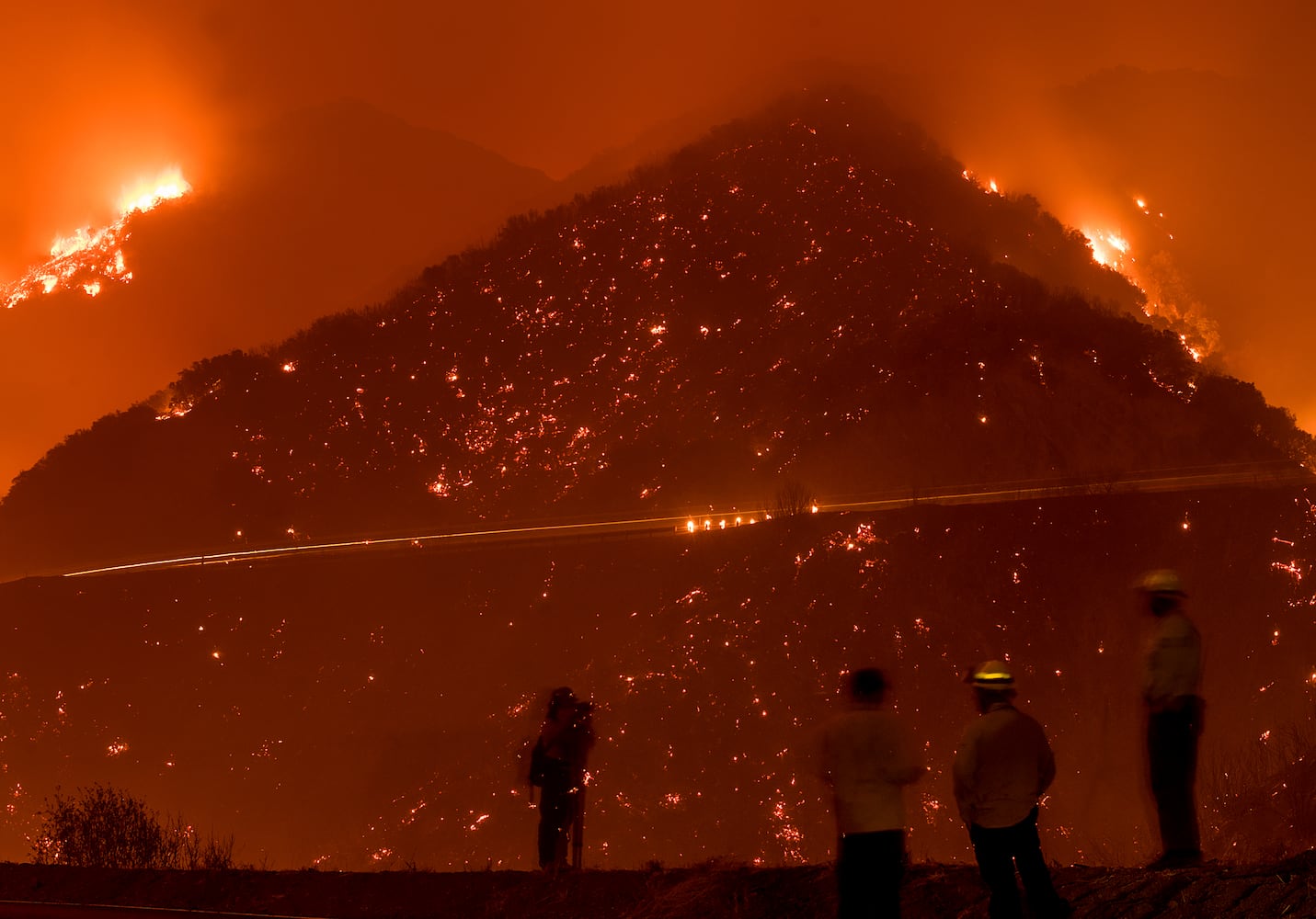 Photos: California wildfires burn thousands of acres, force evacuations