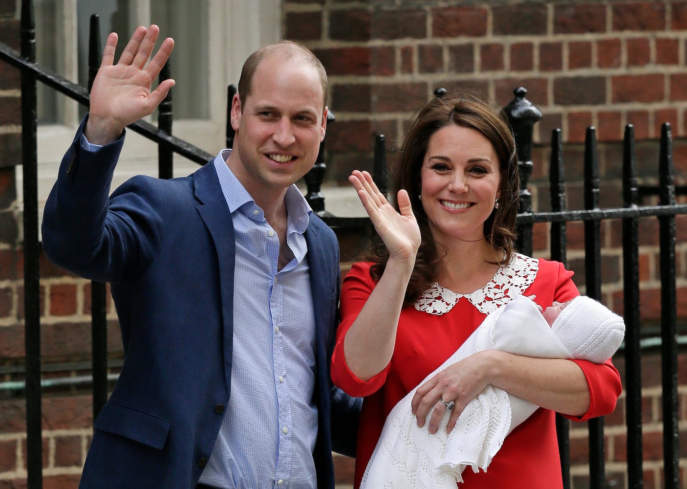 Photos: Royal baby born: Kate Middleton, Duchess of Cambridge, welcomes third child