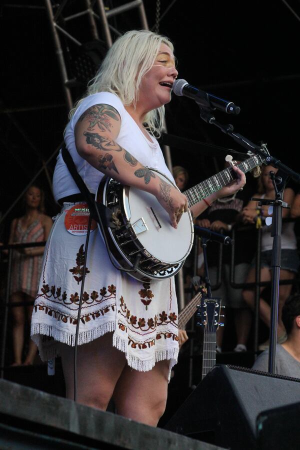 The sassy Elle King. Photo: Melissa Ruggieri/AJC.