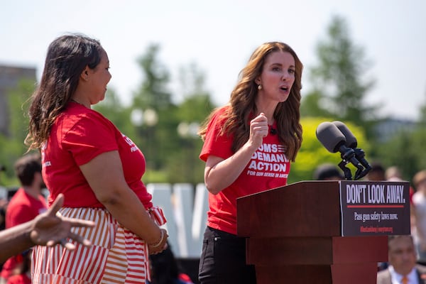 Shannon Watts organized a conference call for white women in support of Vice President Kamala Harris.