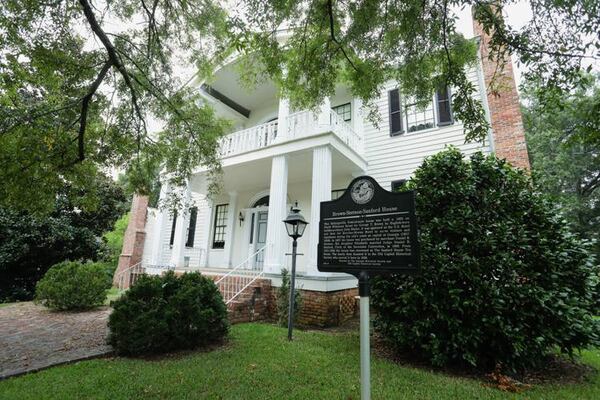 The 1825 Brown-Stetson-Sanford House sparked the city’s preservation movement and led to the formation of the Downtown Historic District. (Photo Courtesy of Maryann Bates)