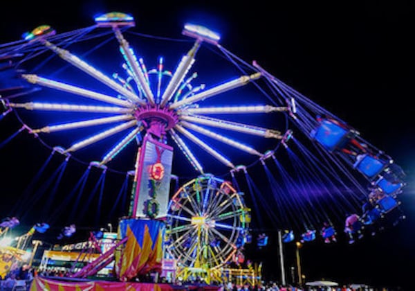 Enjoy rides and fried foods at the Loganville carnival.