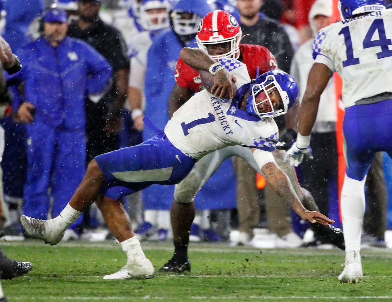 Photos: Bulldogs grind out a win over Kentucky