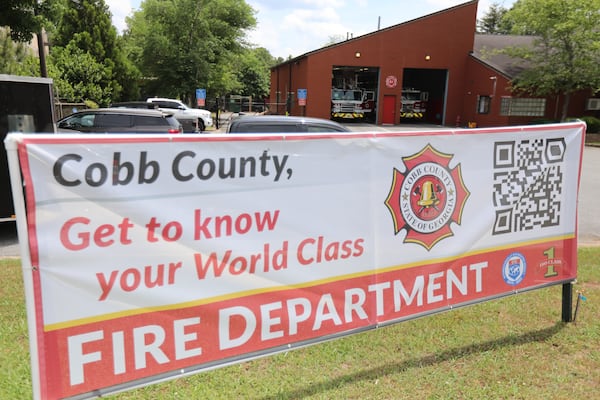 The feasibility study estimates that East Cobb could run two fire stations already located within the proposed city’s borders for about $5.7 million. But the county’s estimate found the cost would be more than double — $12.4 million. Fire Station 21 is located at 4400 Lower Roswell Road in Cobb County. Miguel Martinez /miguel.martinezjimenez@ajc.com