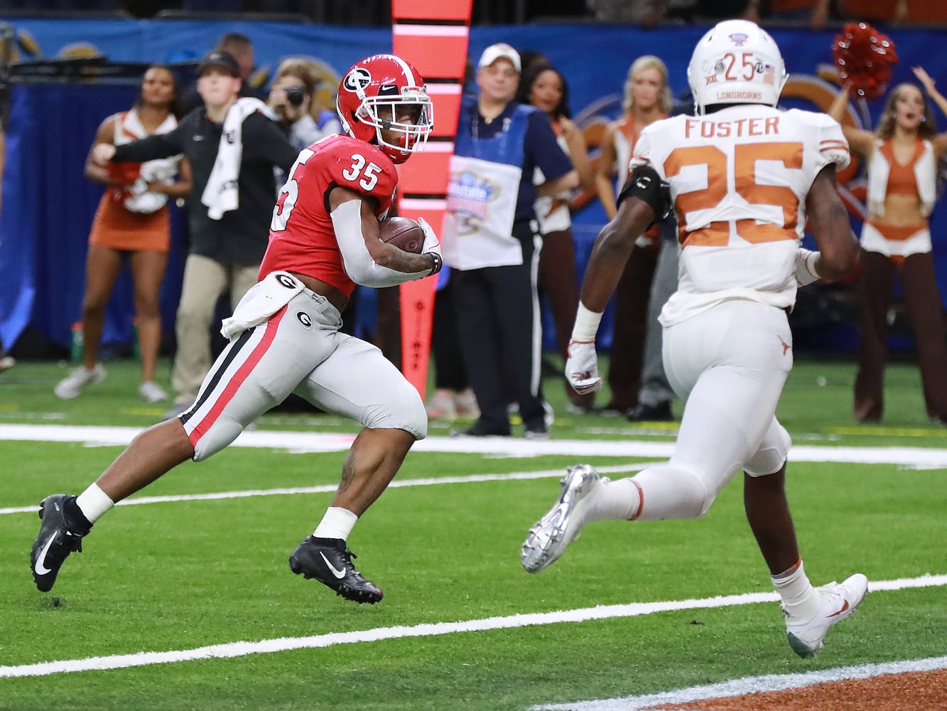 Photos: Georgia tackles Texas in the Sugar Bowl