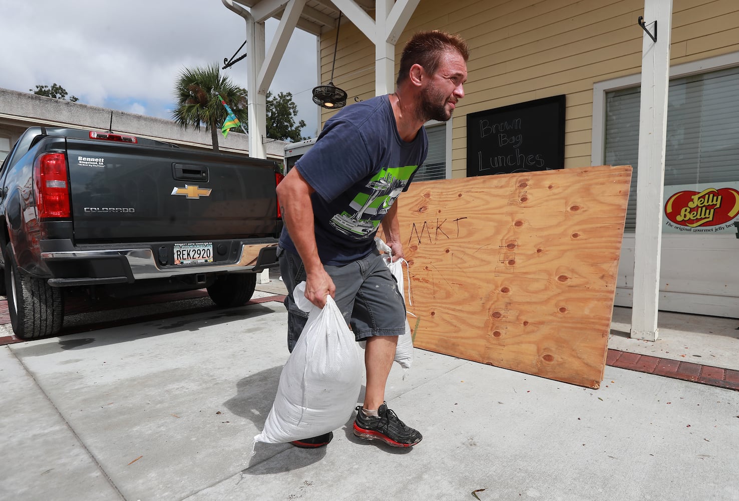 Photos: Coastal Georgians prepare for Hurricane Dorian