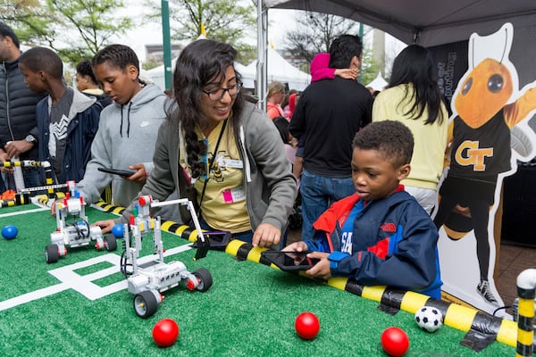 The Atlanta Science Festival begins March 12 and runs through March 26, and will include geology, robotics and the cultivation of insects for food. Photos: Rob Felt/Atlanta Science Festival