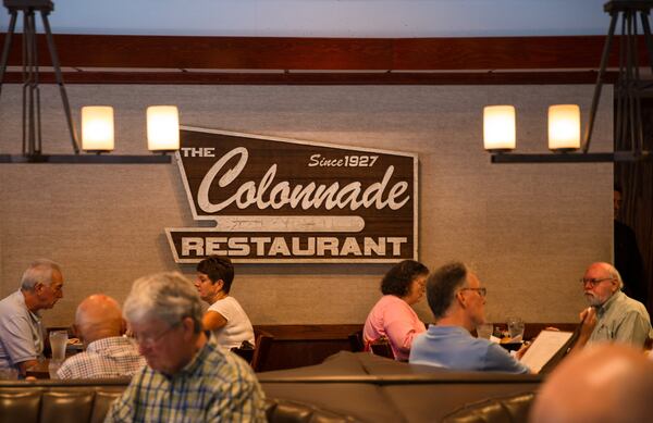 The Colonnade is a local landmark where old-school Southern food is embraced.