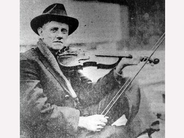 John Carlson was born to be a fiddler in an old time string band. Photo: Georgia Encyclopedia