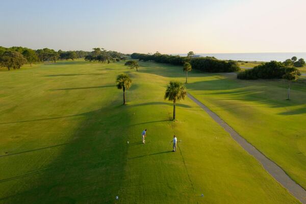 The Jekyll Island Golf Club's Grand Dunes course, a Walter Travis design which opened in 1910, will be redesigned to restore many of its original features. (Photo courtesy of Jekyll Island Authority)