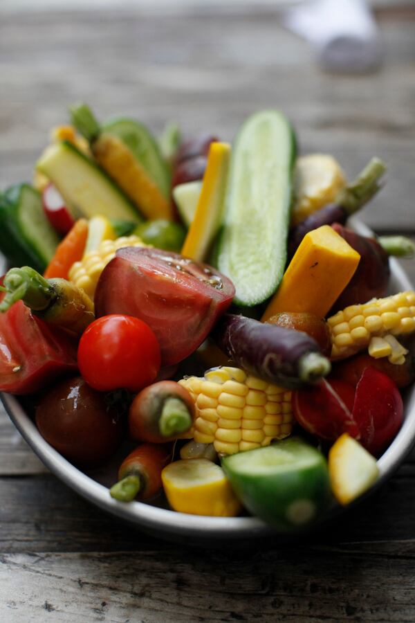 True Food Kitchen's vegetable crudites