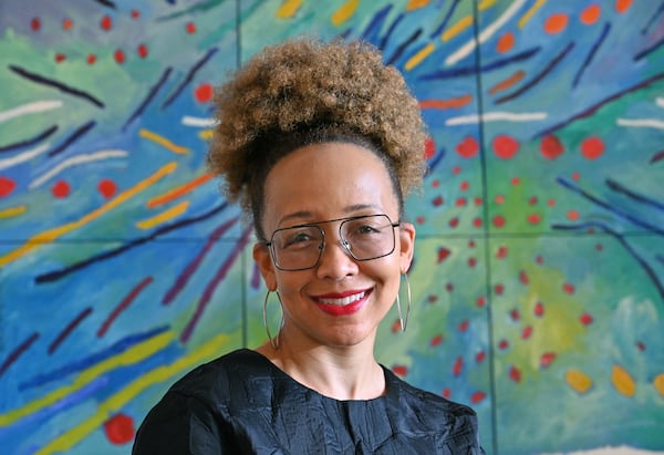 October 8, 2021 Atlanta - Portrait of new executive director Karen Comer Lowe at Hammonds House Museum in Atlanta on Friday, October 8, 2021. (Hyosub Shin / Hyosub.Shin@ajc.com)