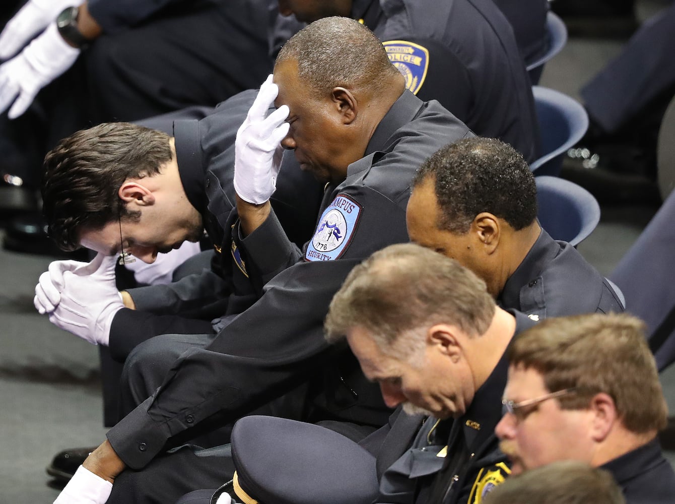 Funeral for campus police officer Jody Smith