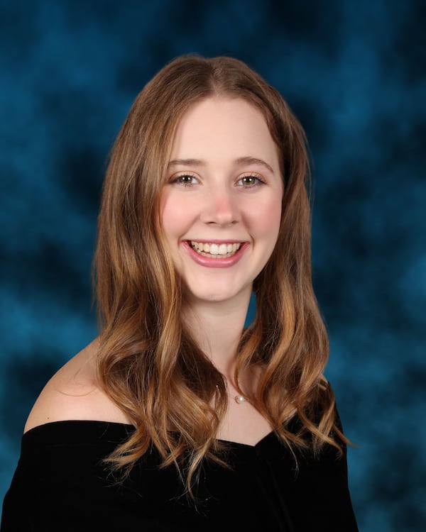 Emily Balsam is valedictorian at Fayette County High School. (Courtesy photo)