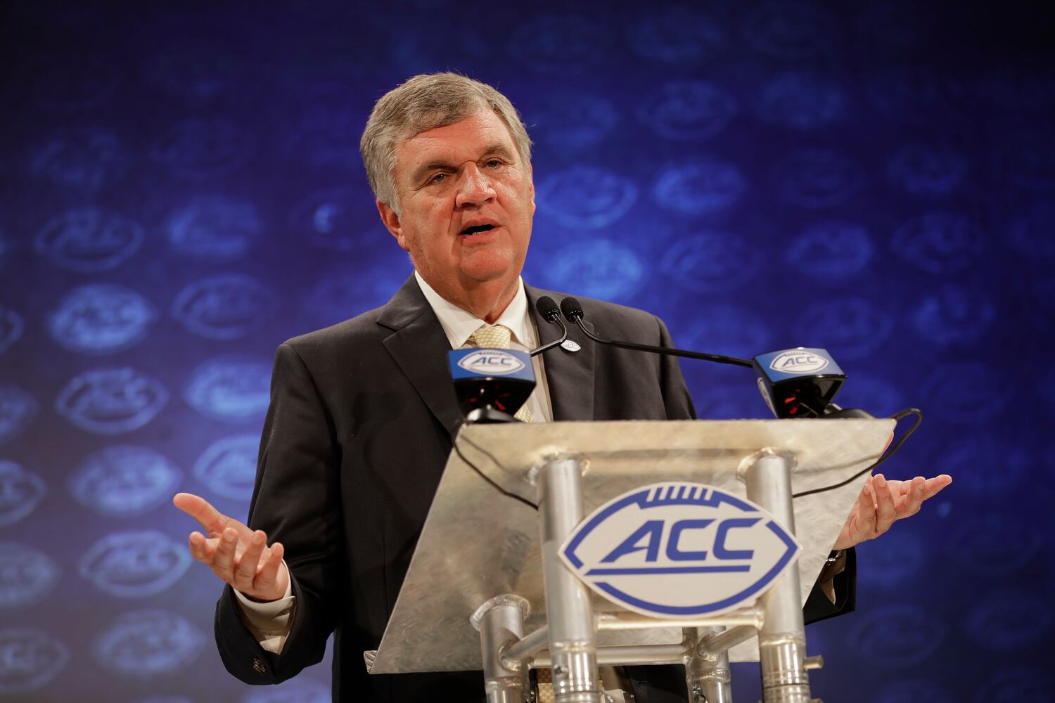 Photos: Tech’s Marshall, Johnson speak at ACC media days