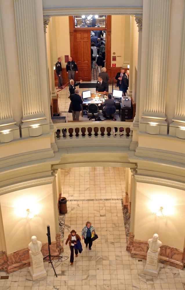 A view from the rotunda