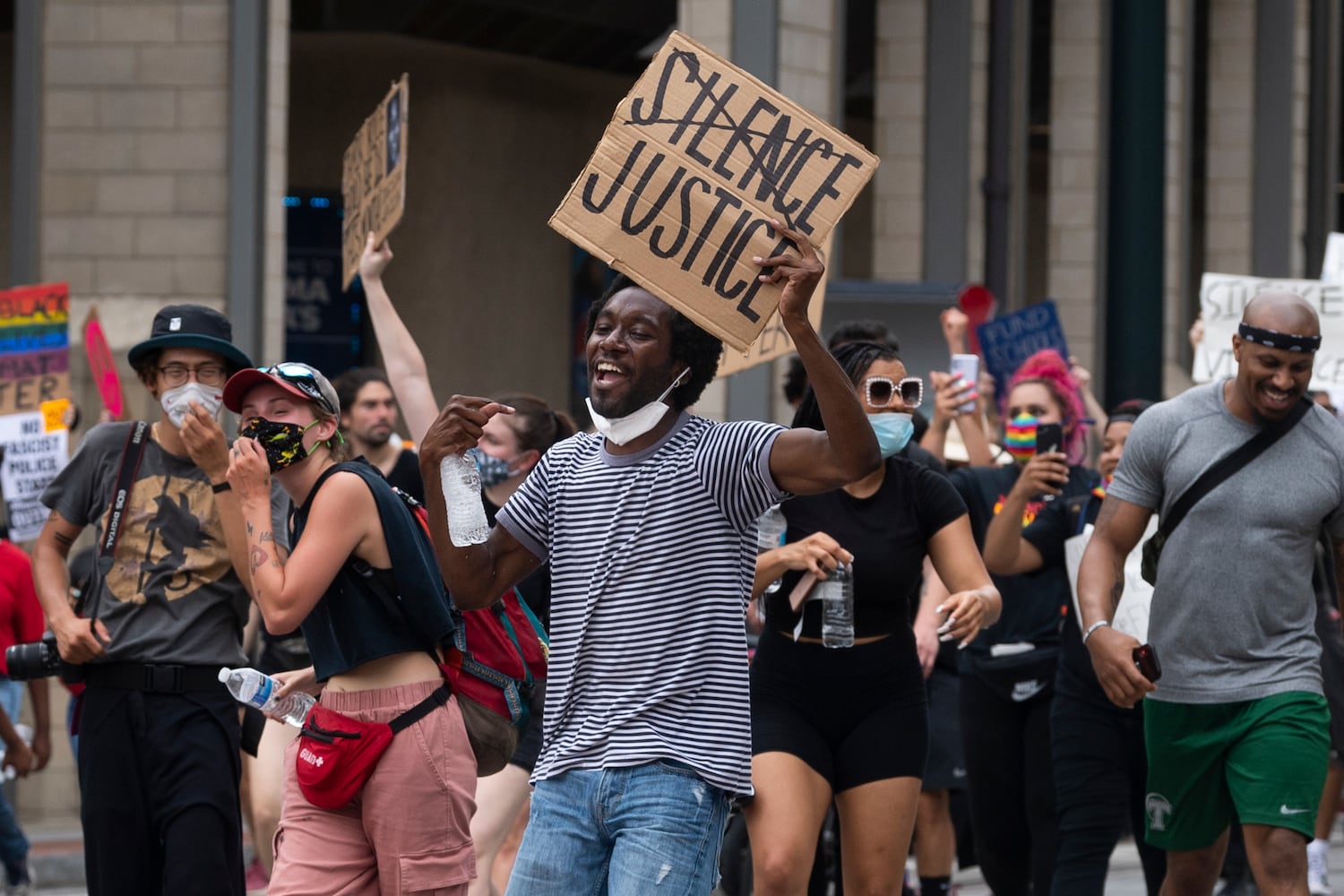 PHOTOS: 9th day of protests in Atlanta