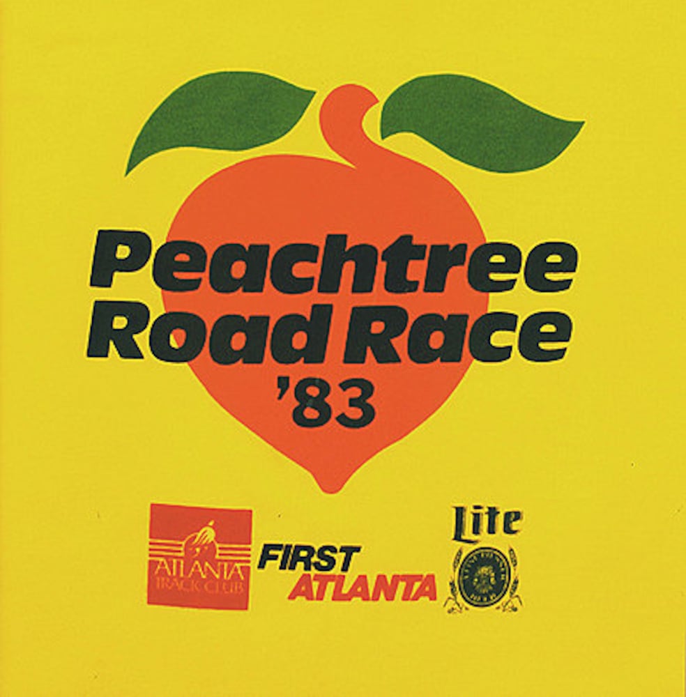 Peachtree Road Race: 1980s T-shirts