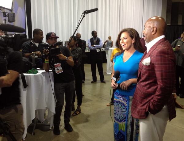 Robin Meade at Steve Harvey's Neighborhood Awards. CREDIT: Rodney Ho/rho@ajc.com