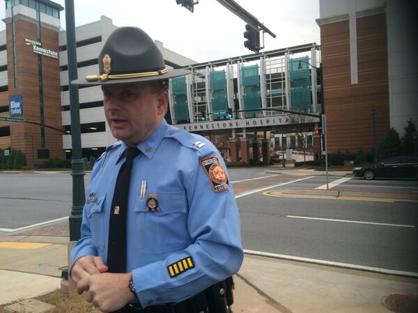 Georgia State Patrol Capt. Mark Perry. Photo: Jennifer Brett