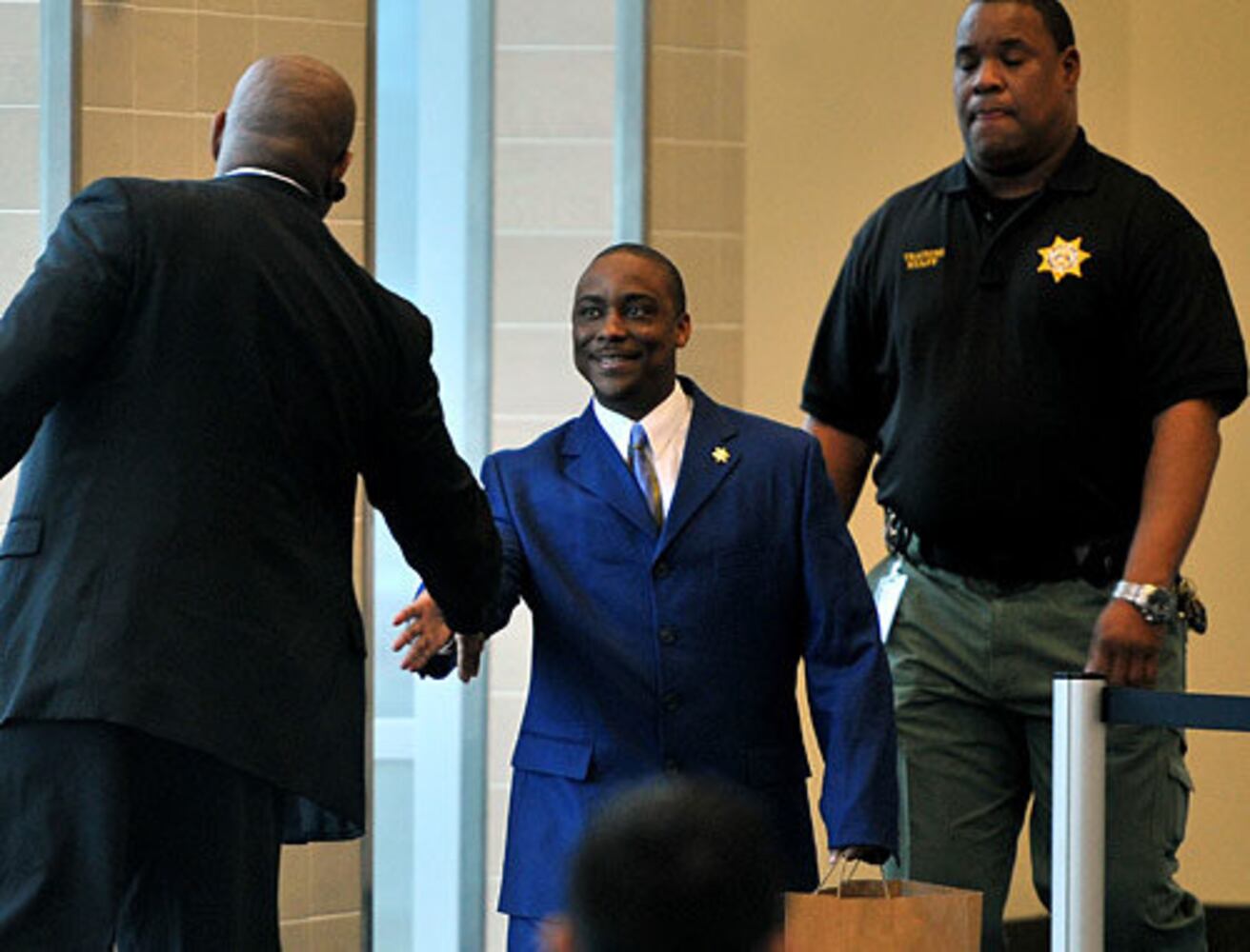 Ex-sheriff Victor Hill in Clayton court