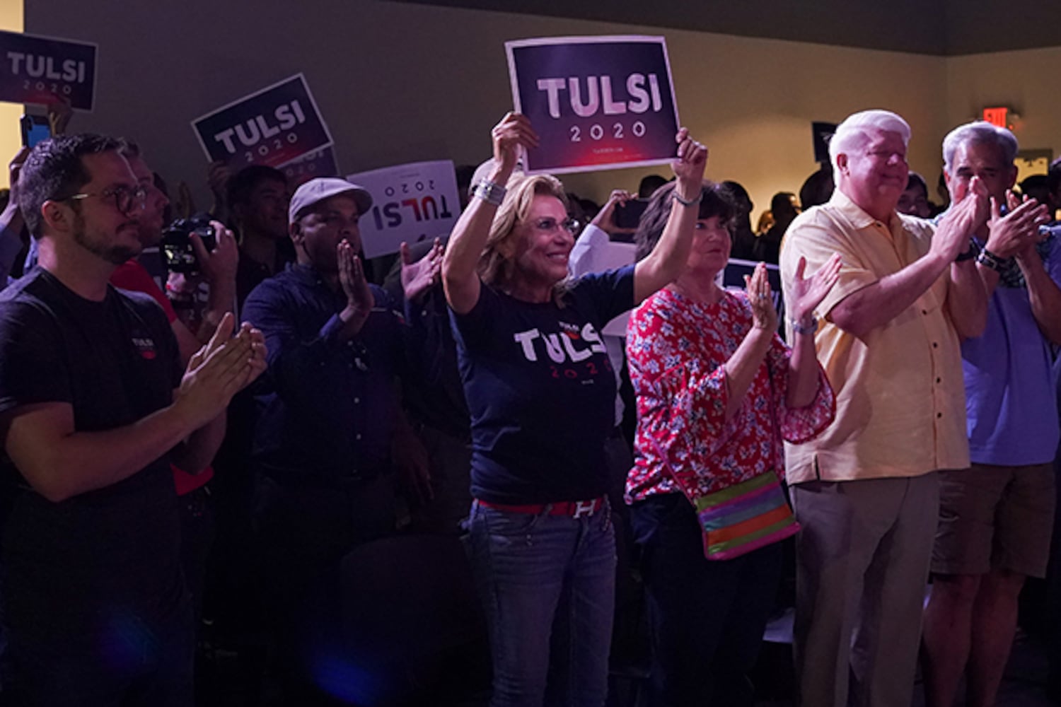 PHOTOS: Democratic presidential candidate Tulsi Gabbard in Atlanta